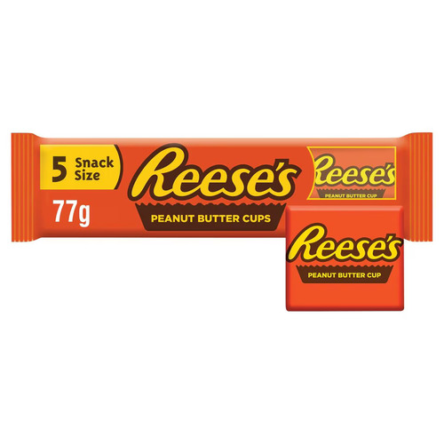 Reese s 5 Peanut Butter Cups 77 g - Reese s 5 Peanut Butter Cups 77 g