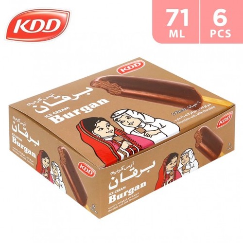 KDD ICE CREAM BURGAN STICK 6 X 71 ML - KDD ICE CREAM BURGAN STICK 6 X 71 ML