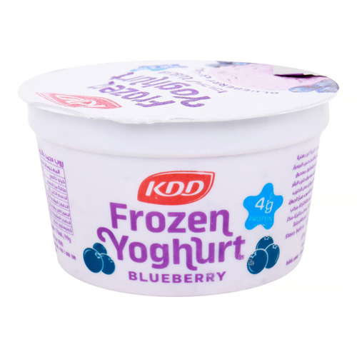 KDD Frozen Yoghurt Blueberry 170 ML - KDD Frozen Yoghurt Blueberry 170 ML