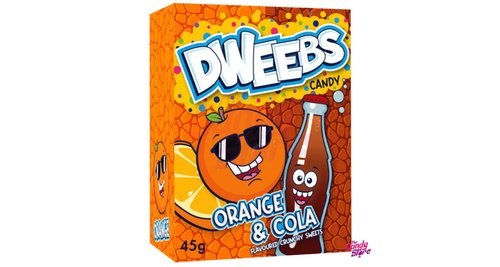 DWEEBS Orange & Cola Candy 45 g - DWEEBS Orange & Cola Candy 45 g