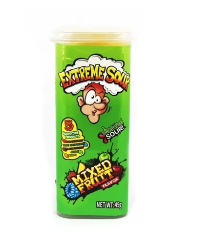 Extreme Sour Mixed Fruit Flavour 49 g - Extreme Sour Mixed Fruit Flavour 49 g