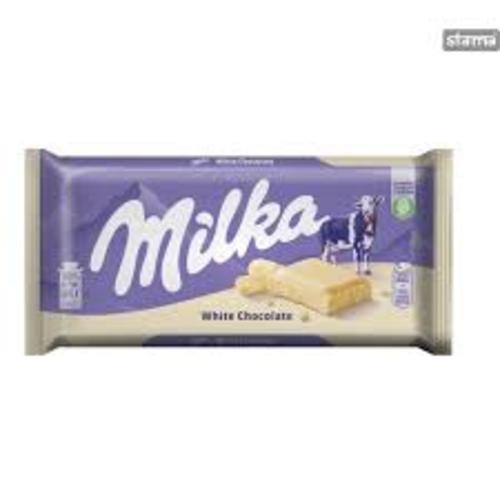 Milka White Chocolate 100 g - Milka White Chocolate 100 g