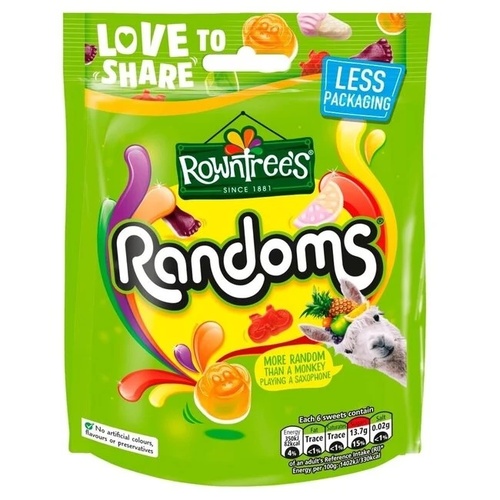 Rowntrees Randoms Pouch 150 g - Rowntrees Randoms Pouch 150 g