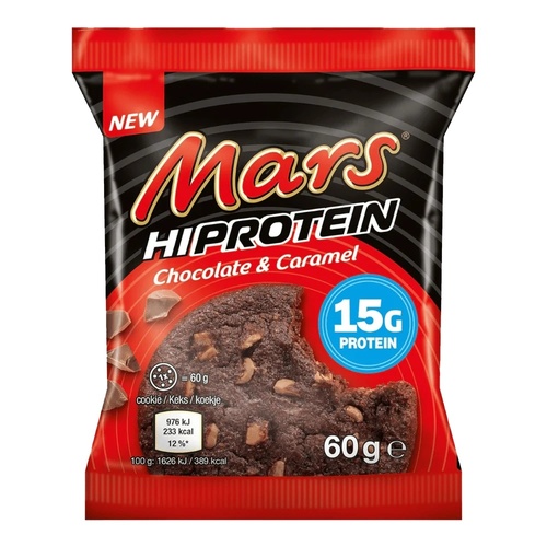 Mars Protein Chocolate & Caramel Cookie 60 g - Mars Protein Chocolate & Caramel Cookie 60 g