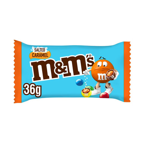 M&Ms Salted Caramel Candies U.K. 36 g - M&Ms Salted Caramel Candies U.K. 36 g