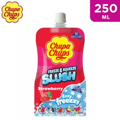 Chupa Chups Strawberry Slush 250 ML - Chupa Chups Strawberry Slush 250 ML