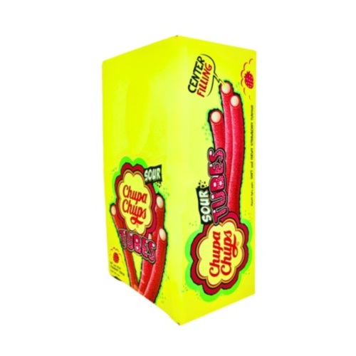 Chupa Chups Sour Tubes 20 PCS X 24 g - Chupa Chups Sour Tubes 20 PCS X 24 g