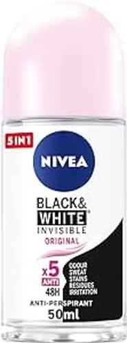 Nivea Black And White Deodorant For Women 50 ml - Nivea Black And White Deodorant For Women 50 ml