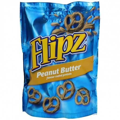 Flipz Peanut Butter Coated Pretzels 90 g - Flipz Peanut Butter Coated Pretzels 90 g