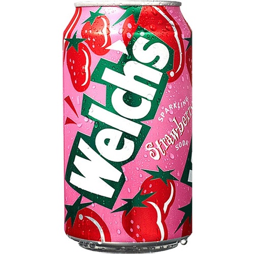 Welchs Strawberry Sparkling Soda Drink 355 ML - Welchs Strawberry Sparkling Soda Drink 355 ML