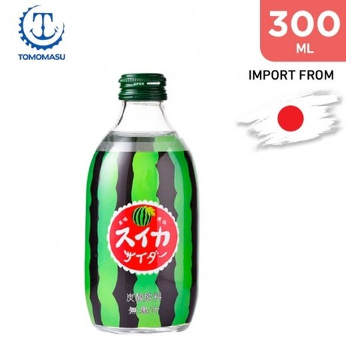 Tomomasu Watermelon Flavour Soda Drink 300 ML - Tomomasu Watermelon Flavour Soda Drink 300 ML