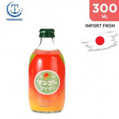 Tomomasu Mango Flavour Soda Drink 300 ML - Tomomasu Mango Flavour Soda Drink 300 ML