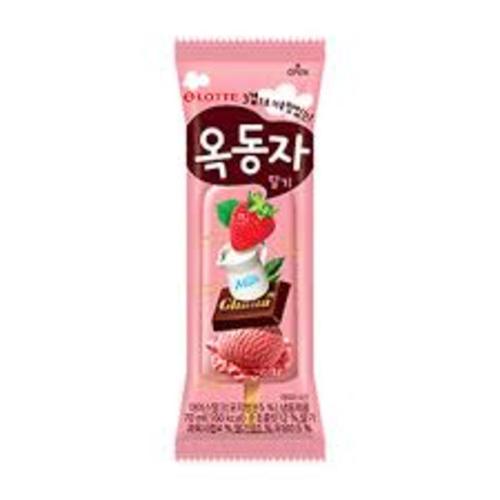 Ice Cream Okdongja Strawberry Milk 70 ML - Ice Cream Okdongja Strawberry Milk 70 ML