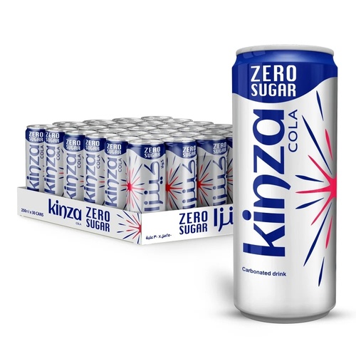 Kinza Cola Diet Soft Drink 30 PCS X 250 ML - Kinza Cola Diet Soft Drink 30 PCS X 250 ML