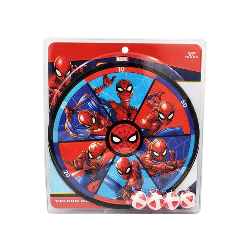 SPIDER-MAN WELCRO DART BOARD SET - SPIDER-MAN WELCRO DART BOARD SET