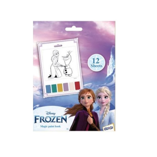 Frozen Magic Paint Book 12 Sheets - Frozen Magic Paint Book 12 Sheets