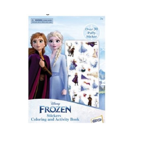 Frozen Stickers Coloring & Activity Book - Frozen Stickers Coloring & Activity Book