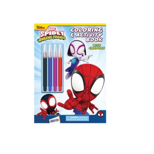 Spidey Coloring & Activity Book - Spidey Coloring & Activity Book