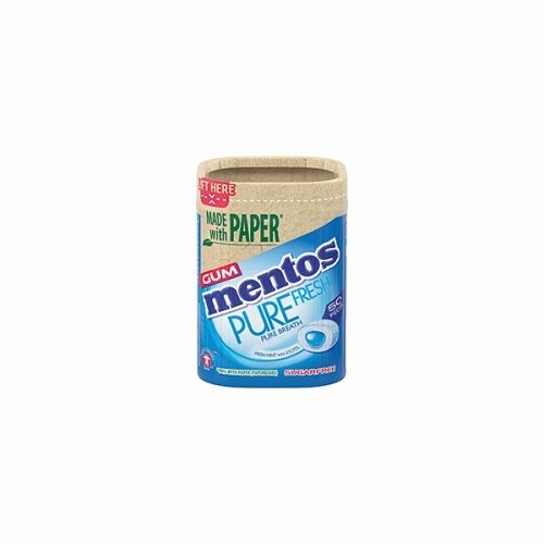 Mentos Fresh Mint Pure Fresh Bubble Gum 50 PCS - Mentos Fresh Mint Pure Fresh Bubble Gum 50 PCS