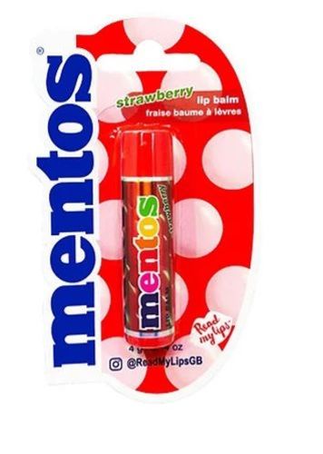 Read My Lips Mentos Strawberry Lip Balm 4 g - Read My Lips Mentos Strawberry Lip Balm 4 g