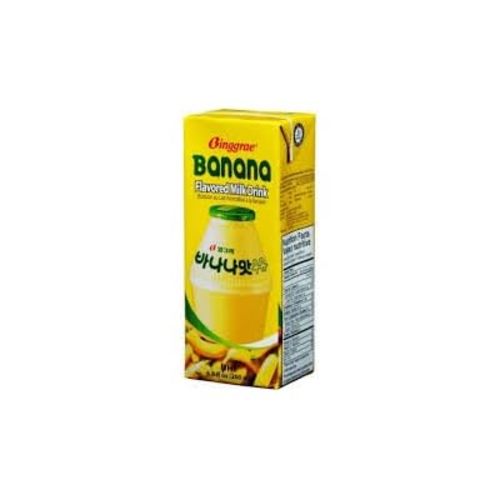 Binggrae Banana Flavored Milk Drink 200 ML - Binggrae Banana Flavored Milk Drink 200 ML