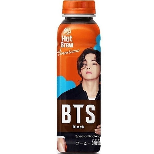 BTS Black Americano Drink From Korea 350 ML - BTS Black Americano Drink From Korea 350 ML