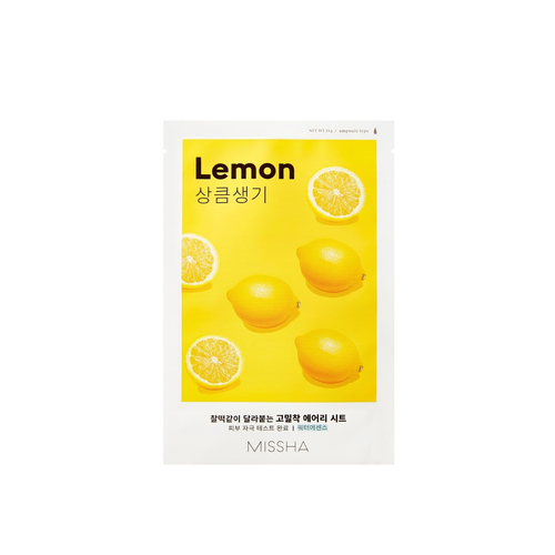 MISSHA Airy Fit Sheet Mask Lemon - MISSHA Airy Fit Sheet Mask Lemon