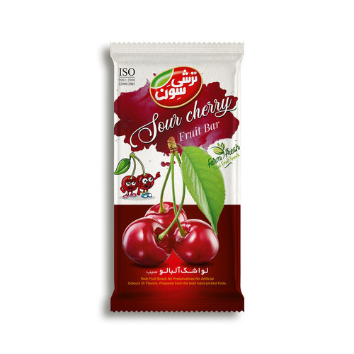 TORSHI SEVAN Sour Cherry Fruit Bar 20 g - TORSHI SEVAN Sour Cherry Fruit Bar 20 g