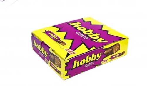 Hobby Original Nuga Bar With Hazelnut & Cocoa 12 PCS X 18 g - Hobby Original Nuga Bar With Hazelnut & Cocoa 12 PCS X 18 g