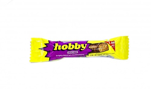 Hobby Original Nuga Bar With Hazelnut & Cocoa 18 g - Hobby Original Nuga Bar With Hazelnut & Cocoa 18 g
