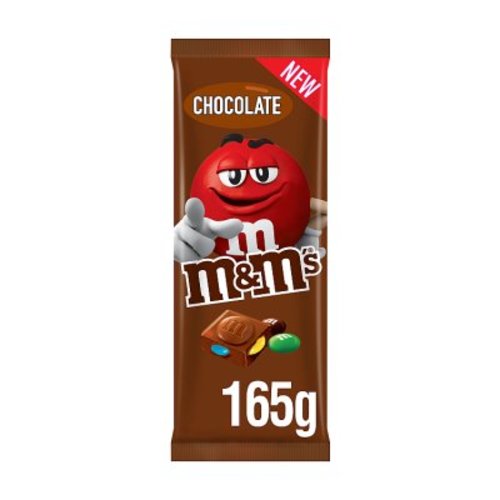 M&MS Milk Chocolate Bar 165 g - M&MS Milk Chocolate Bar 165 g