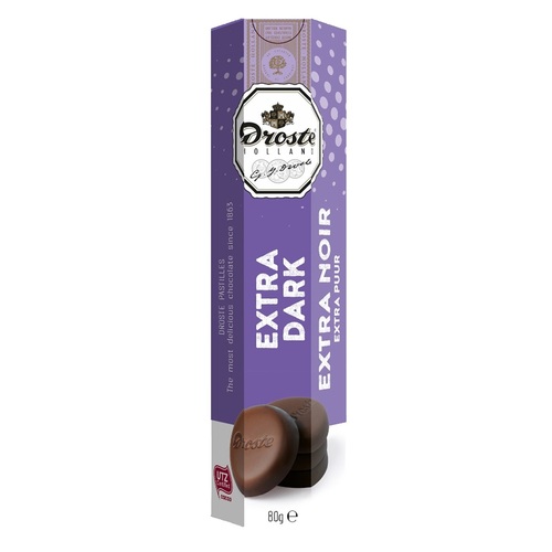 Droste Holland Extra Dark Chocolate Pastille 85 g - Droste Holland Extra Dark Chocolate Pastille 85 g