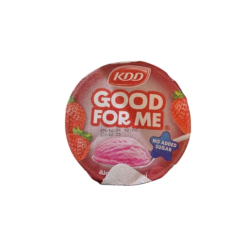 Ice Cream KDD Good For Me Strawberrry No Added Sugar