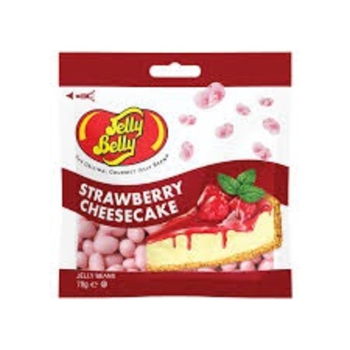 Jelly Belly Strawberry Cheesecake Bags 70 g - Jelly Belly Strawberry Cheesecake Bags 70 g