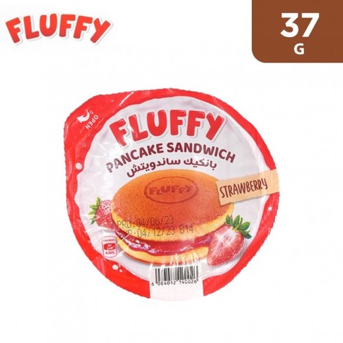 Fluffy Pancake Sandwich Strawberry 37 g - Fluffy Pancake Sandwich Strawberry 37 g