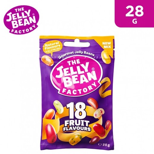 The Jelly Bean Factory Bag 18 Fruit Mix Flavours 28 g - The Jelly Bean Factory Bag 18 Fruit Mix Flavours 28 g