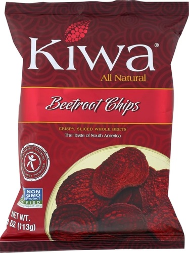 KIWA Beetroot Chips 113 g - KIWA Beetroot Chips 113 g