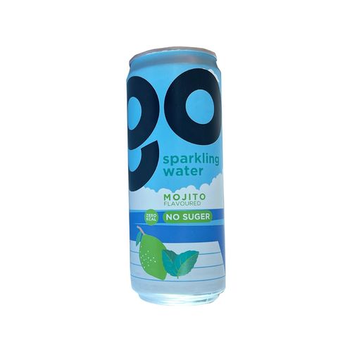 Go Sparkling Drink Mojito Zero Sugar & Calories 330 ML - Go Sparkling Drink Mojito Zero Sugar & Calories 330 ML