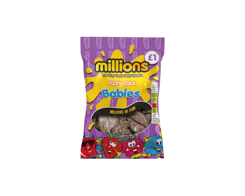 Million Fizzy Cola Babies 120 g - Million Fizzy Cola Babies 120 g