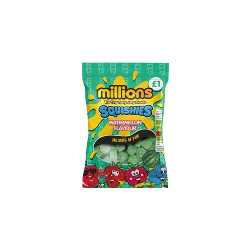 Millions Squishies Watermelon Flavour 120 g - Millions Squishies Watermelon Flavour 120 g