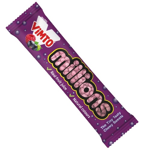 Millions Vimto Chewy Sweets Flavour 45 g - Millions Vimto Chewy Sweets Flavour 45 g