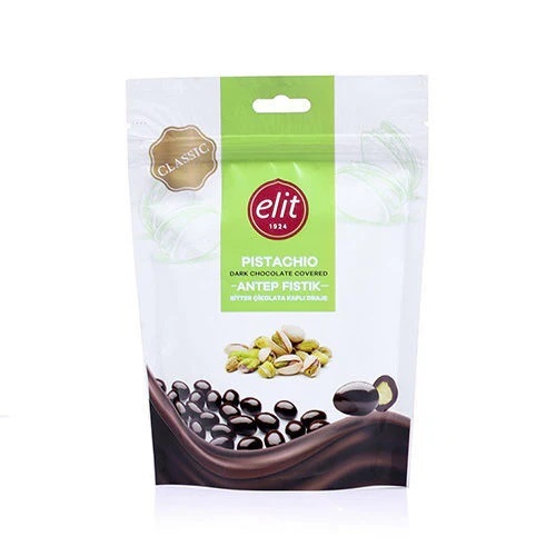 Elit Dark Chocolate Covered Pistachios 125 g - Elit Dark Chocolate Covered Pistachios 125 g