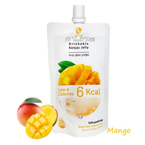 Drinkable Konjac Jelly Mango 150 ML - Drinkable Konjac Jelly Mango 150 ML