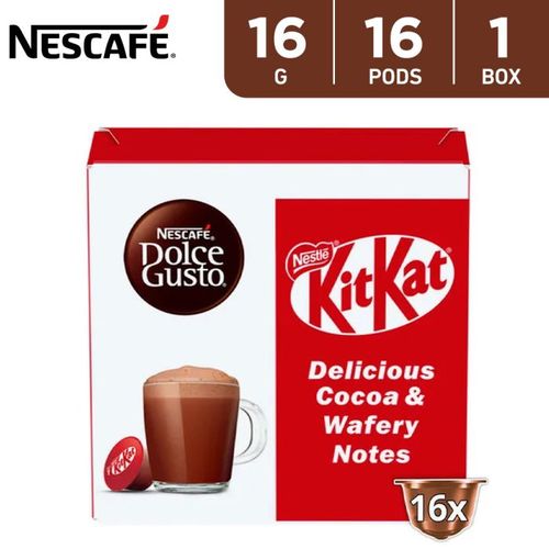 Nescafe Dolce Gusto KitKat 16 X 16 G - Nescafe Dolce Gusto KitKat 16 X 16 G