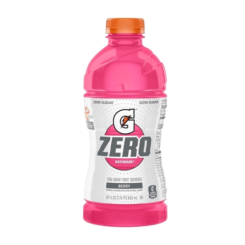 Gatorade Zero Sugar Berry USA 828 ML - Gatorade Zero Sugar Berry USA 828 ML