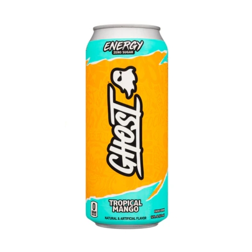 Ghost Energy Drink Zero Sugar Tropical Mango 473 ML - Ghost Energy Drink Zero Sugar Tropical Mango 473 ML