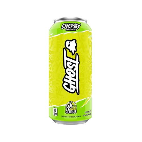 Ghost Energy Drink Zero Sugar WaHeads Citrus 473 ML - Ghost Energy Drink Zero Sugar WaHeads Citrus 473 ML