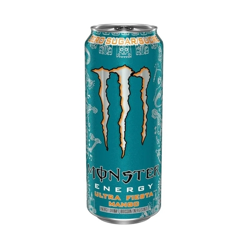 Monster Energy and Juice USA Ultra Fiesta Mango 473 ML - Monster Energy and Juice USA Ultra Fiesta Mango 473 ML