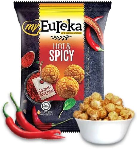 Eureka Hot & Spicy Gourmet Popcorn 80 g - Eureka Hot & Spicy Gourmet Popcorn 80 g