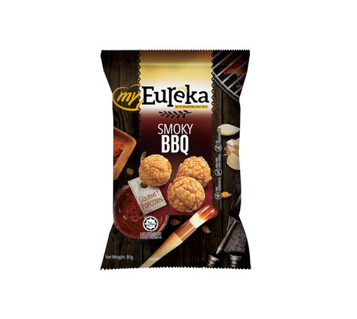 Eureka Smoky BBQ Gourmet Popcorn 80 g - Eureka Smoky BBQ Gourmet Popcorn 80 g